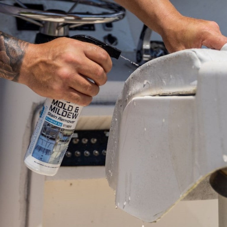 Xanigo Marine Remove and Prevent Mold & Mildew on Vinyl Boat Seats
