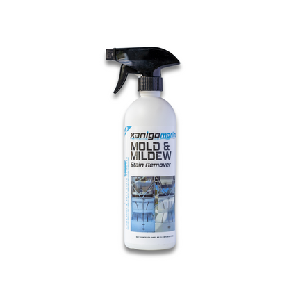 Xanigo Marine Mold & Mildew Stain Remover - Powerful cleaner for removing stains from boats. Effective solution for tough mold and mildew stains