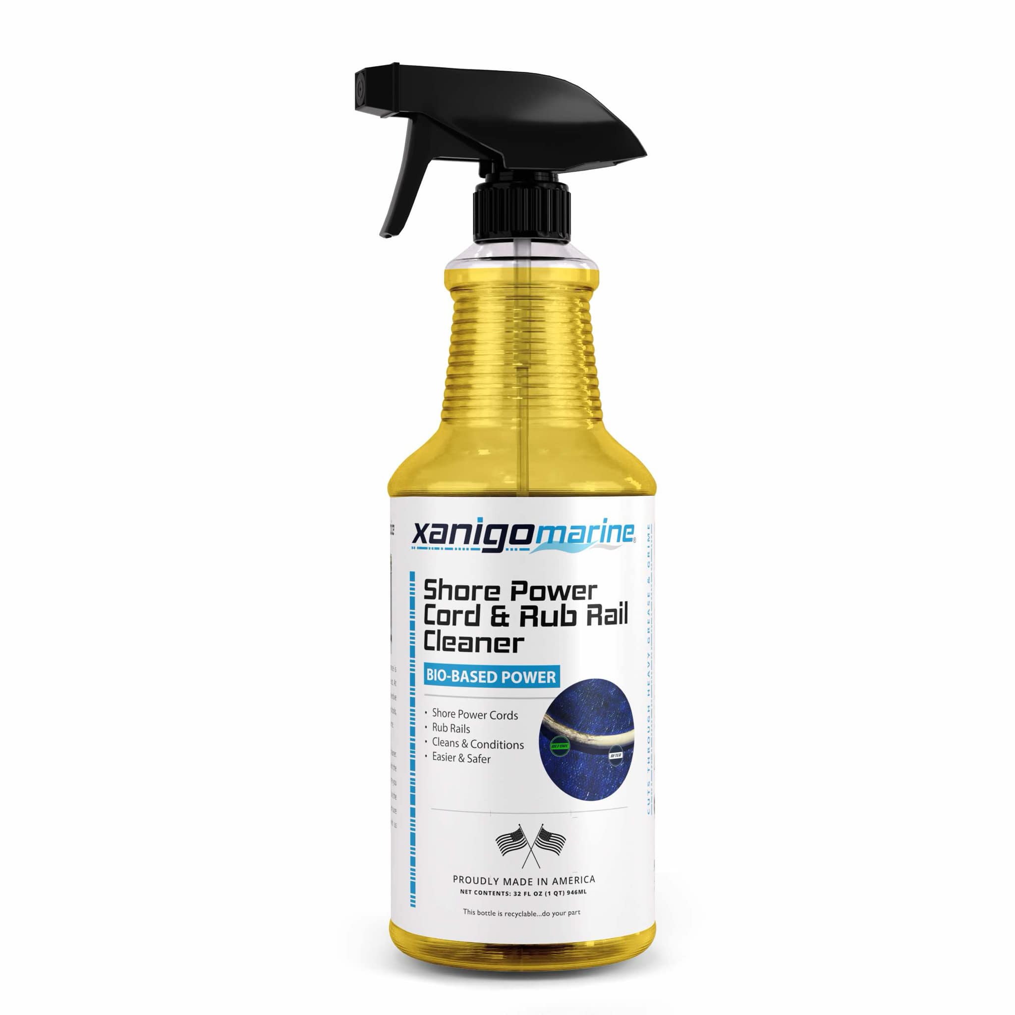 Shore Power Cord & Rub Rail Cleaner 32oz