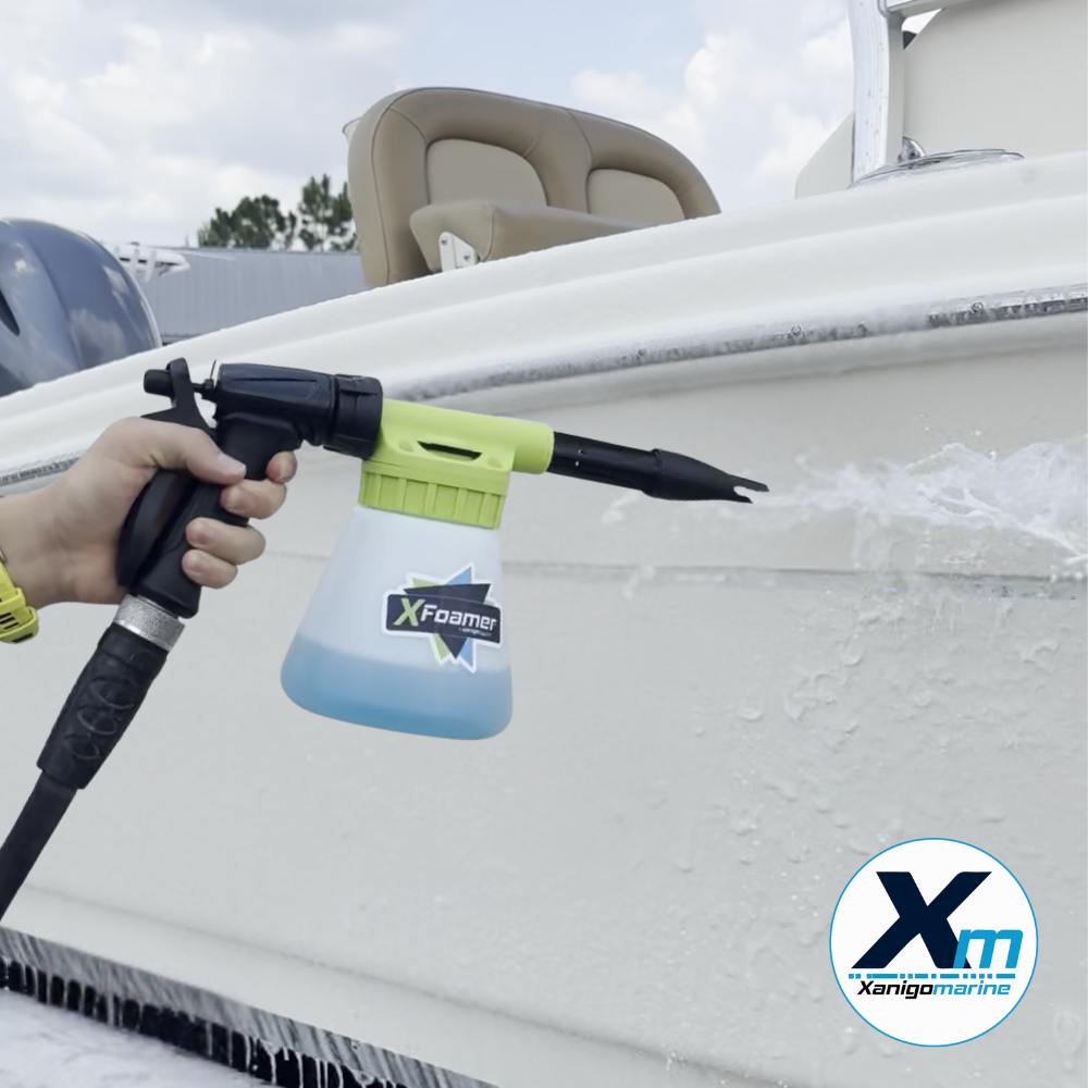 X-Foamer Hose Foam Sprayer for Streak-Free Boat Wash