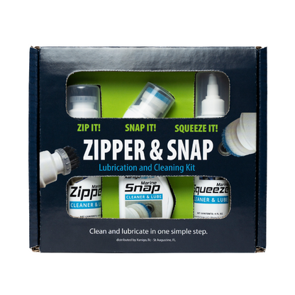 Marine Zipper and Snap Lube Set