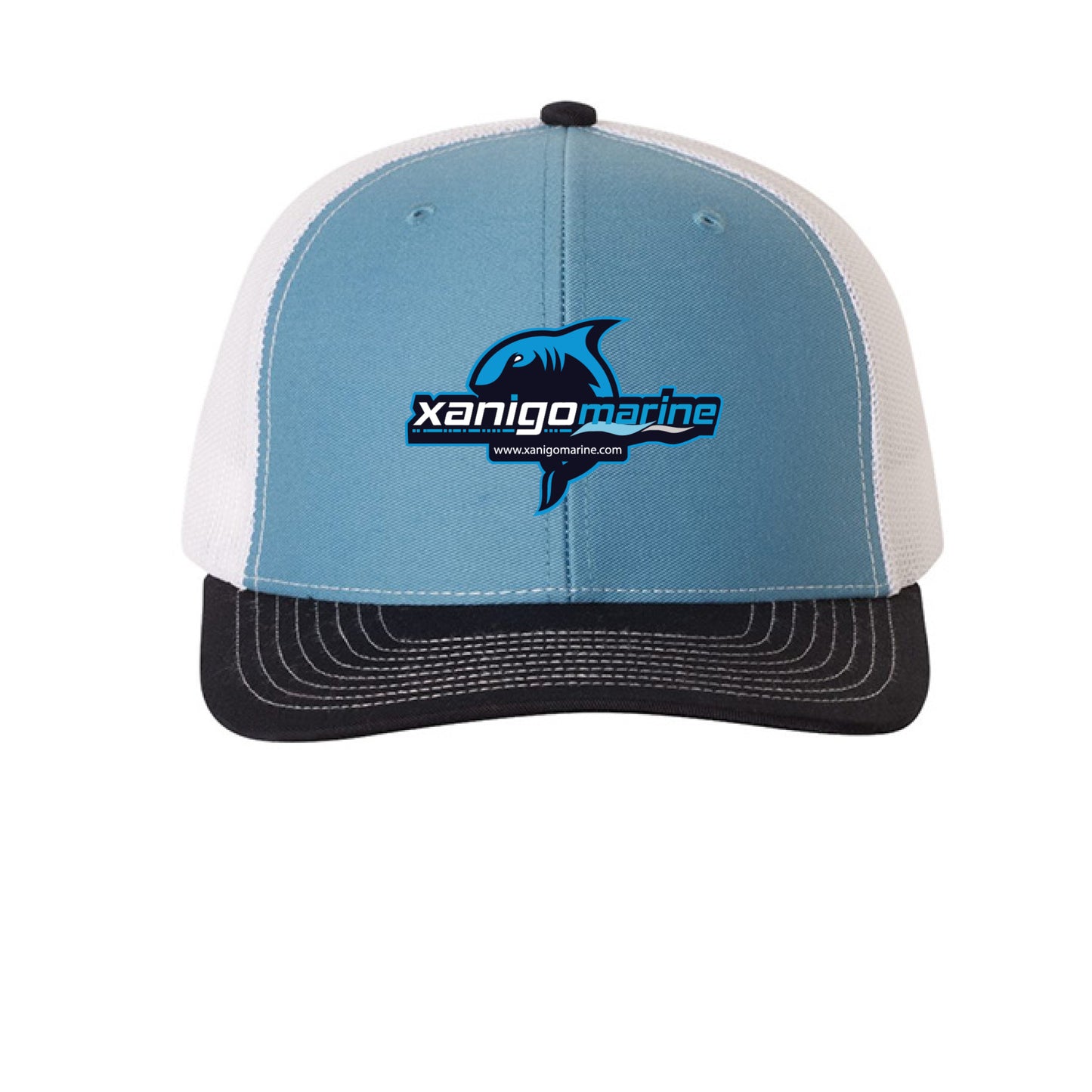 Columbia Blue/ White/ Navy - FRONT
