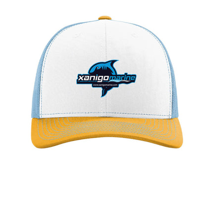 White/ Columbia Blue/ Yellow - FRONT