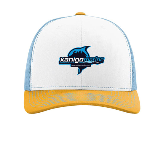 White/ Columbia Blue/ Yellow - FRONT